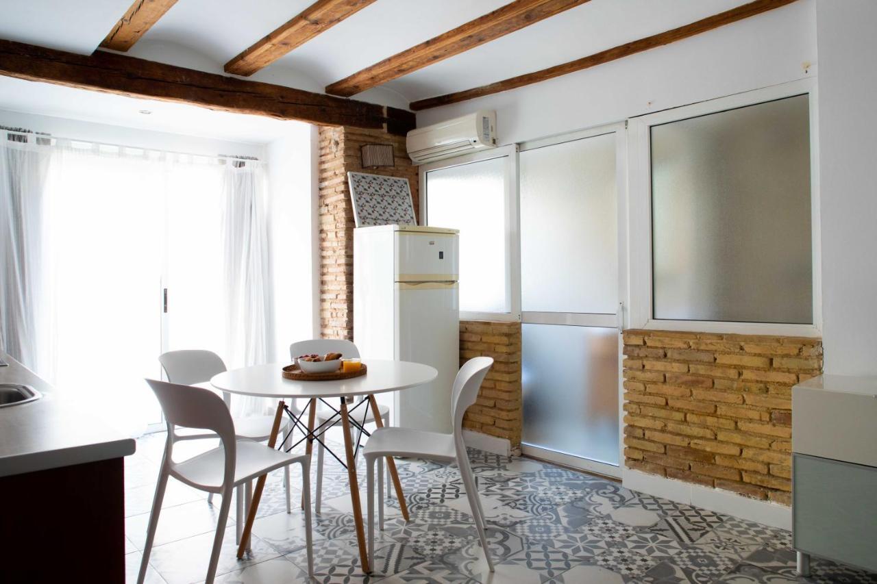 瓦伦西亚Florit Flats - Cozy Wifi Ac Loft In The Heart Of Ruzafa公寓 外观 照片